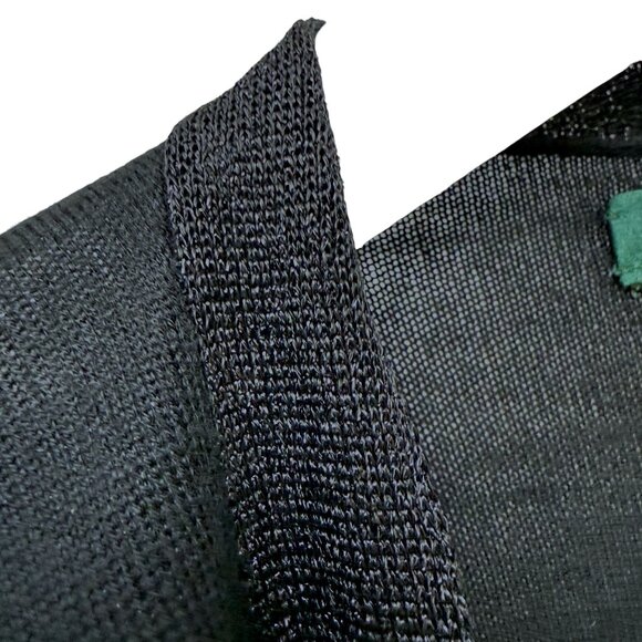 LAUREN Ralph Lauren Black Shawl Light Knit Metallic Border Evening Wrap - Picture 3 of 9